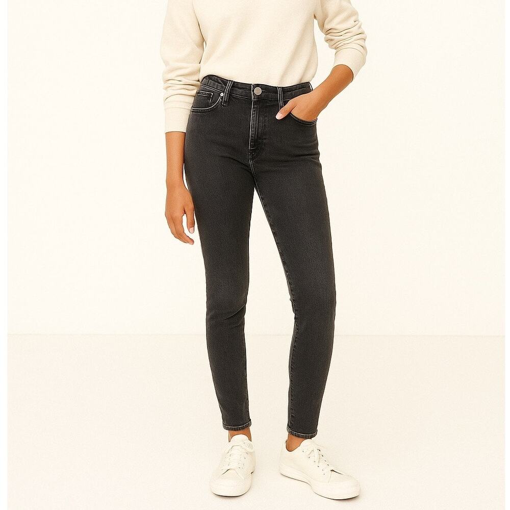 Frame Denim Le High Skinny Jeans in Condor Wash